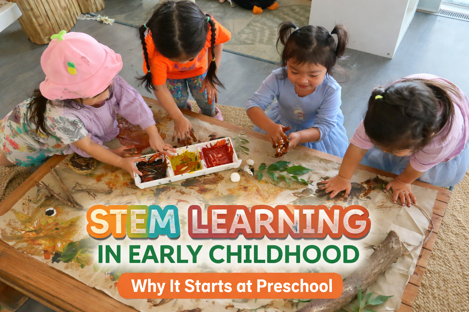 STEM creativity in preschool fun